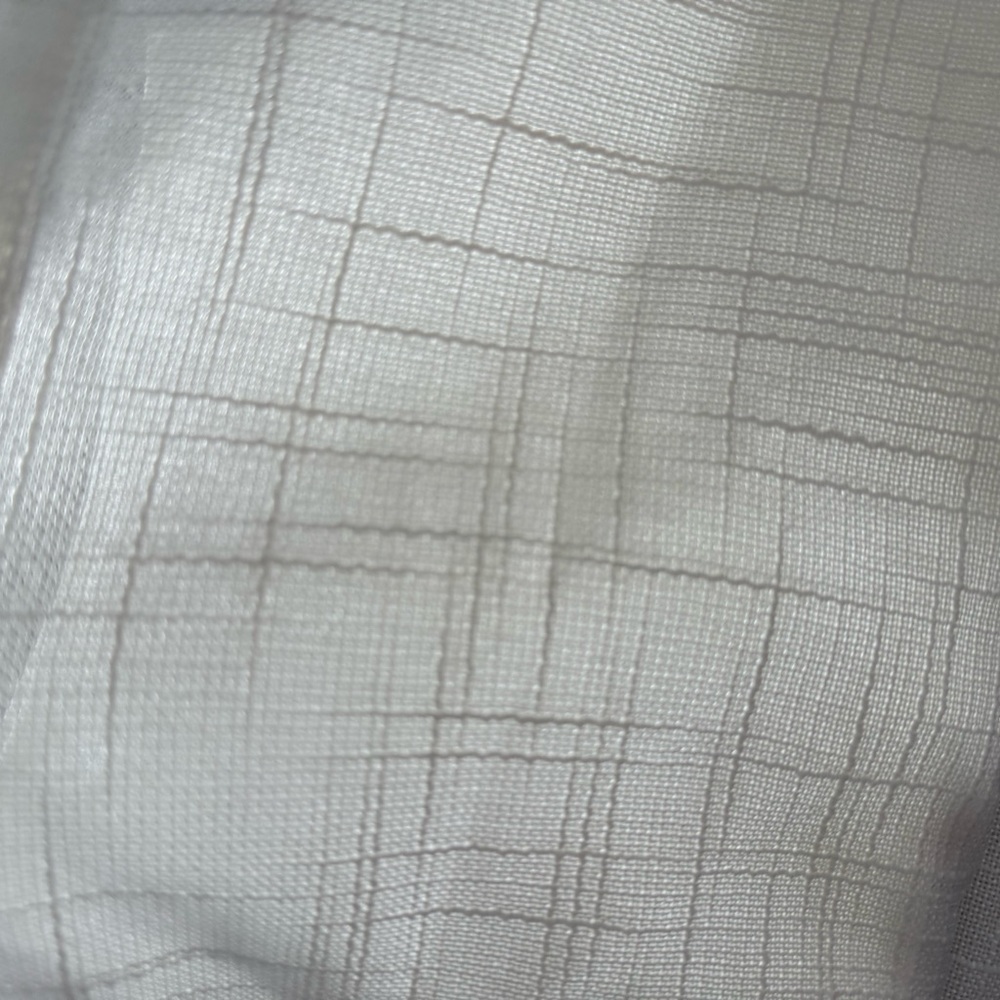 Textured cream curtains x 4